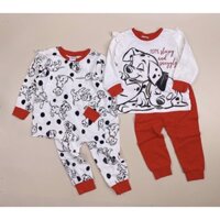 Bộ cotton Matalan Bé gái - hình chó đốm