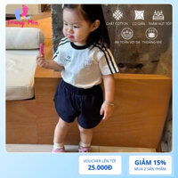 Bộ cotton mèo Hello Kitty cho bé gái năng động mát mẻ cho bé đi học, đi chơi, ở nhà