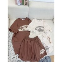 🌟🌟Bộ cotton thôi chữ in nổi em về thêm nhé.Đừng so sánh giá mà so sánh chất lượng giùm e