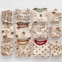 Bộ cotton xuất hàn chất thông hơi mềm mát hàng quảng châu