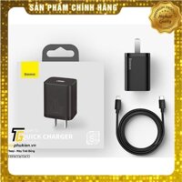 Bộ củ + cáp sạc Baseus Super Si 20W iPhone 13, 13 Mini, 13 Pro, 13 Pro Max