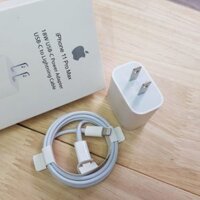 Bộ củ cáp sạc nhanh iPhone 20w Rep 1:1