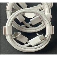 Bộ củ Dây Cáp Sạc Nhanh 60w Type-C cáp sạc bọc dù 1m Cho iphone 15 pro max promax - BH 1 năm Zin Flagship Store