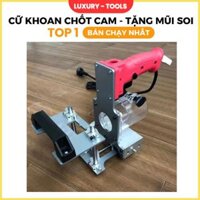 Bộ cữ Khoan Chốt Cam liên Kết dùng với Máy Soi cầm tay cốt 6.35mm ( Tặng kèm mũi Soi)