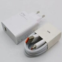 Bộ Củ Sạc Nhanh 67W dùng cho iPhone Samsung Oppo Xiaomi Vivo Huawei Hỗ trợ Quickcharge 3.0 và PD2.0