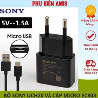 Bộ củ sạc Sony UCH20 7.5W và cáp Sony Micro EC803
