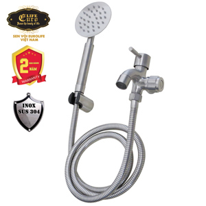 Bộ củ sen lạnh Inox SUS 304 Eurolife EL-SL108