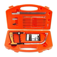 Bộ cưa hàn quốc hộp vali cam khung cưa kèm 8 lưỡi