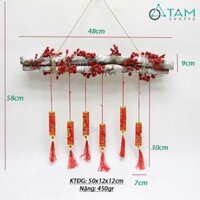 Bó củi khô trái đỏ treo 6 tếtT-BCTR-01 TAN