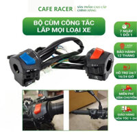 Bộ cùm công tắc có nháy pha Passing cho xe Sirius NVX Exciter Dream Sonic.  Vừa mọi ghi đông 22mm