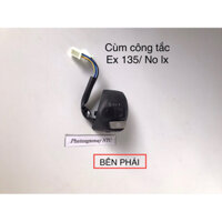Bộ cùm công tắc ex 135 / No lx bên phải mẫu zin CÙM CÔNG TẮC EX 135 BÊN PHẢI CÙM CÔNG TẮC NO LX  NO4 bên phải