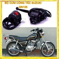 Bộ Cùm Công Tắc Liền Tay Côn 💎 Bộ Cùm SU GN125 (Bộ Công Tắc Đèn Xi Nhan/còi Xe Máy)