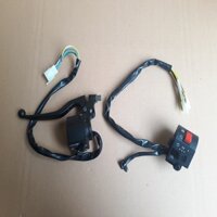 Bộ cùm công tắc SU GN liền tay côn lắp cho xe classic cafe racer suzuki win và nhiều dòng xe (Hàng đẹp)