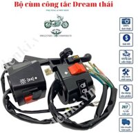 Bộ cùm công tắc xe Dream Thái/ Super Dream hiệu DENKI Loại tốt G