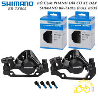 Bộ Cụm phanh thắng đĩa cơ xe đạp SHIMANO BR TX805 - Full Box Chính Hãng