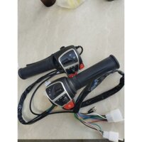 Bộ cùm tay ga và số cho xe điện ( bao gồm tay thắng bên trái)