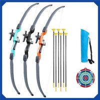 Bộ Cung Tên Thể Thao Loại Lớn Cho Trẻ Em Kèm Ống 01 đựng 08 cái Tên và Tiêu Điểm Cho Bé Luyện Tập