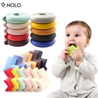 Bộ Cuộn Dây Bọc Cạnh, Góc Bàn, Tủ Chất Liệu Xốp Bọt Biển Chống Va Đập Cho Bé Chiều Dài 2M