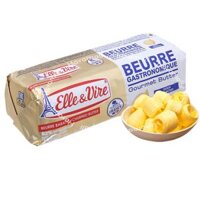 Bơ Cuộn Lạt Elle & Vire – Unsalted Butter Roll 250g