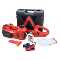 Bộ cứu hộ lốp xe 3-in-1 gồm kích nâng ô tô tích hợp bơm lốp và súng vặn ốc (Dùng điện 12V)