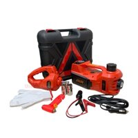 BỘ CỨU HỘ LỐP XE 3-IN-1 GỒM KÍCH NÂNG Ô TÔ TÍCH HỢP BƠM LỐP VÀ SÚNG VẶN ỐC (DÙNG ĐIỆN 12V)
