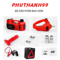 Bộ cứu hộ ô tô 5 in1, Dụng cụ cứu hộ ô tô, kích nâng ô tô, kích ô tô ROGTZ, chính hãng ROGTZ, tháo ốc, bơm hơi, đèn sos