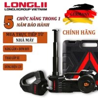 BỘ CỨU HỘ Ô TÔ ĐA NĂNG LONGLII | ĐỘI ĐIỆN | BƠM HƠI | KÍCH BÌNH | THÁO ỐC LỐP XE | LLGVNJCB05 PLUS