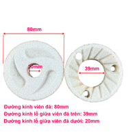 Bộ đá máy xay xay đậu nành đường kính 80mm