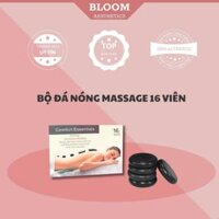 Bộ đá nóng massage 16 viên dùng cho spa | Đá nóng massage body cho spa