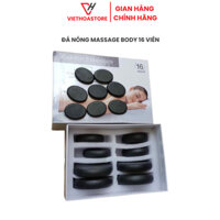 Bộ đá nóng massage body 16 viên dùng cho spa