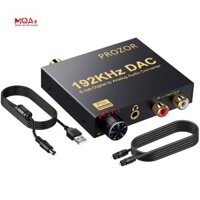 Bộ DAC Hợp Kim Chuyển Đổi Âm Thanh Digital 192Khz Dolby AC-3 DTS 5.1ch Có Điều Chỉnh Âm Lượng, Neoteck Chất Lượng Cao
