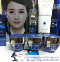 BỘ ĐẶC TRỊ NÁM TÀN NHANG LANEIGE 5 IN 1 XANH