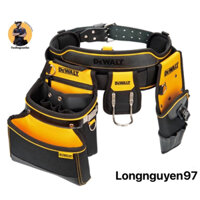 Bộ đai đeo đồ nghề Dewalt DWST81228-8 gồm dây đai, túi đồ nghề và móc búa