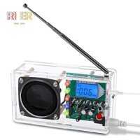 Bộ đài FM, Đài phát thanh dự án hàn với đèn Flash LED Bộ đài phát thanh DIY để học dạy giáo dục STEM bền