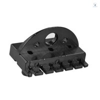 Bộ đai ốc khóa dây đàn Guitar điện không đầu 6 dây kèm 2 cờ lê 2 vít màu đen