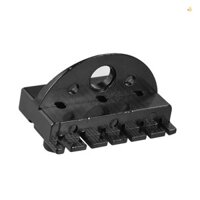 Bộ đai ốc khóa dây đàn Guitar điện không đầu 6 dây kèm 2 cờ lê 2 vít màu đen