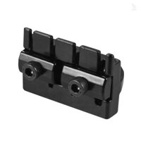 Bộ đai ốc khóa dây đàn Guitar điện không đầu 4 dây kèm 2 cờ lê 2 vít màu đen