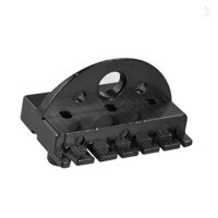 Bộ đai ốc khóa dây đàn Guitar điện không đầu 6 dây kèm 2 cờ lê 2 vít màu đen