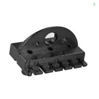 Bộ đai ốc khóa dây đàn Guitar điện không đầu 6 dây kèm 2 cờ lê 2 vít màu đen