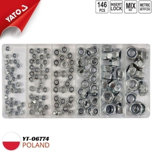 Bộ đai ốc tổng hợp 146 chi tiết Yato-06774