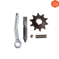 Bộ đai ốc trục cam ly hợp & 10 bánh xích truyền động răng cho 49cc 60cc 66cc 80cc 2 thì Phụ kiện động cơ xe đạp cơ giới