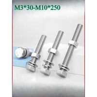 Bộ đai ốc vít lục giác bên ngoài bằng thép không gỉ Gb7573 304 Bu lông kết hợp Bu lông mở rộng Daquan
