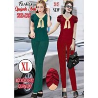 Bộ dài Quỳnh Anh thun xốp Nhật xịn xả