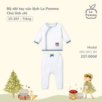 Bộ dài tay cúc lệch lapomme chú lính chì size NB-6m