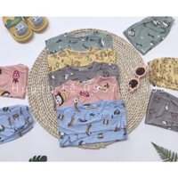 Bộ Dài Tay MINKY MOM THUN LẠNH In Toàn Thân Họa Tiết Dễ Thương Cho Bé _TH103