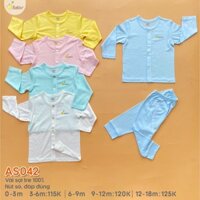 Bộ Dài Thẳng Astar Sợi Tre 100% Organic Cho Bé Sale 20-25% - SIZE 0-18M