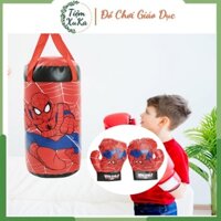 Bộ đấm bốc trẻ em kèm găng tay, BỘ túi Đấm Bốc Boxing