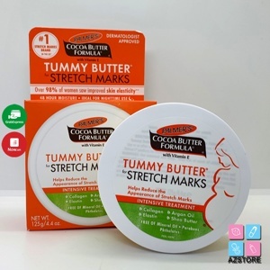 Bơ đậm đặc ngăn ngừa rạn da vùng bụng Palmer's Tummy Butter of Stretch Marks