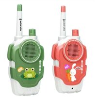 Bộ Đàm Đồ chơi cho bé loại mới liên lạc 2 chiều với bán kính 300m + Tặng 06 quả pin AA