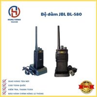 Bộ đàm JBL BL 580. Khoảng cách đàm thoại 5km. Bảo hành 12 tháng. Full bộ phụ kiện.